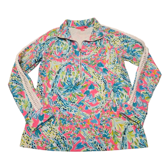 Lilly Pulitzer Tops - Lilly Pulitzer Pullover Sweatshirt Size XS